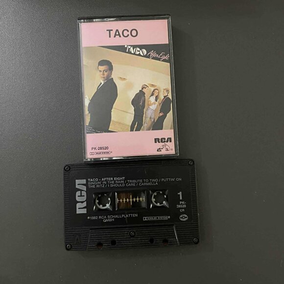 Taco –After Eight Cassette Tape VG+ C43 - Picture 1 of 2